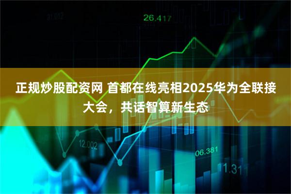 正规炒股配资网 首都在线亮相2025华为全联接大会，共话智算新生态